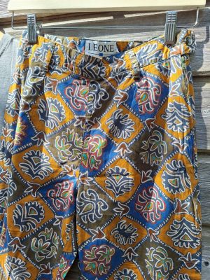 Pantalon à motifs