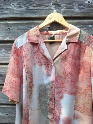 Chemise vintage tachetée