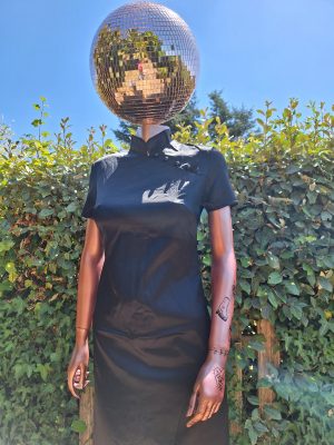 Robe noire Pimkie année 2000