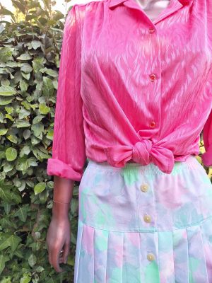 Jupe vintage pastel