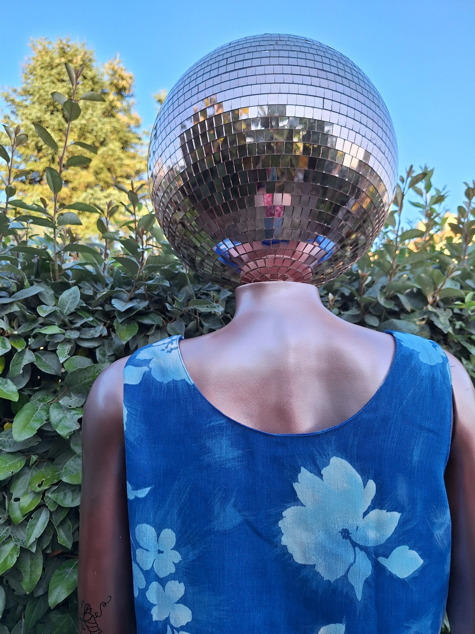 Top fleurs bleues – Image 4