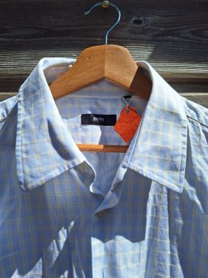 Chemise bleue Hugo Boss