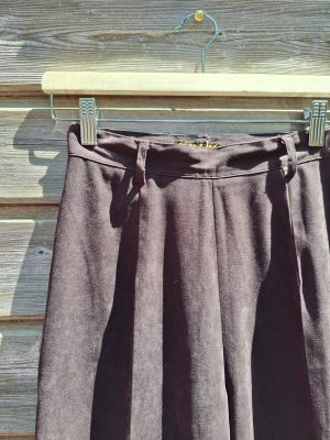 Pantalon suedine marron