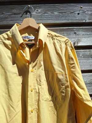 Chemise jaune Pierre Cardin