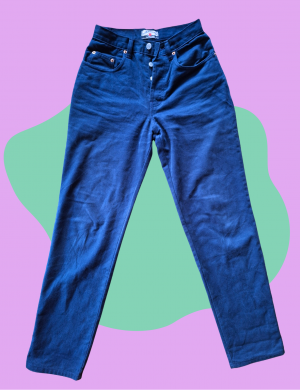 Pantalon bleu Pimkie 2000