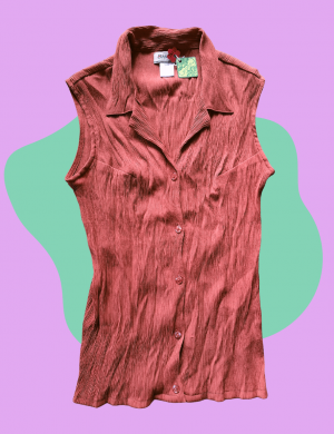 Chemisier sans manches vintage