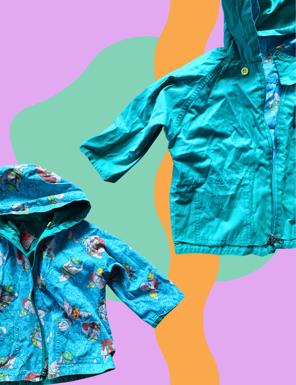 Veste enfant réversible – Image 2