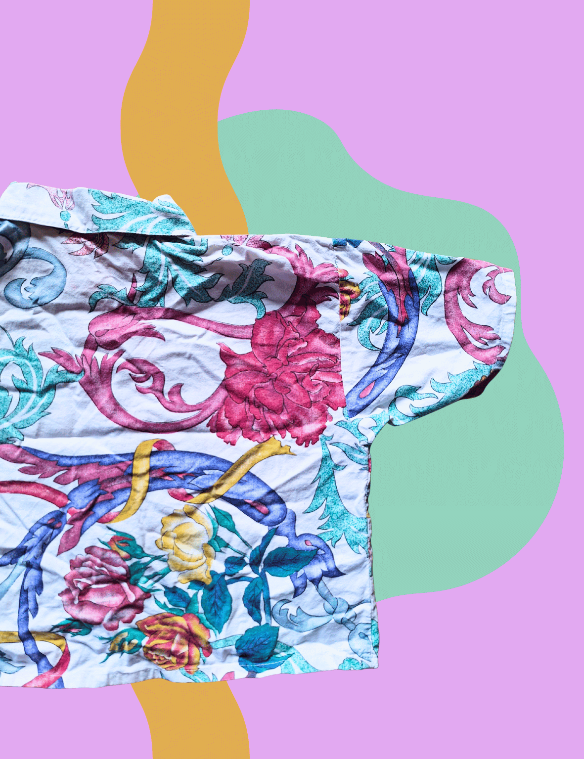 Chemise à fleurs enfant – Image 4