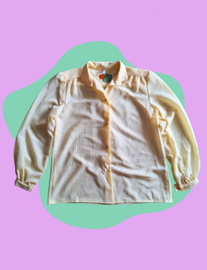 Chemise légère jaune