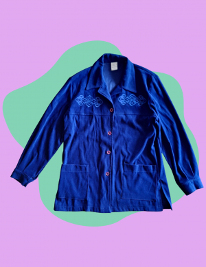 Veste bleue
