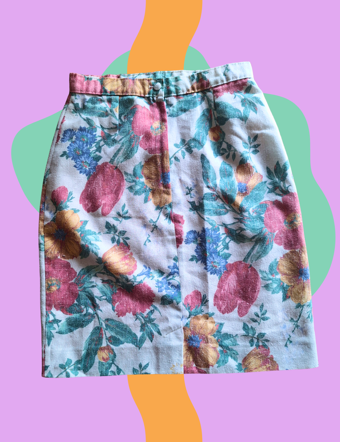 Jupe fleurs – Image 2