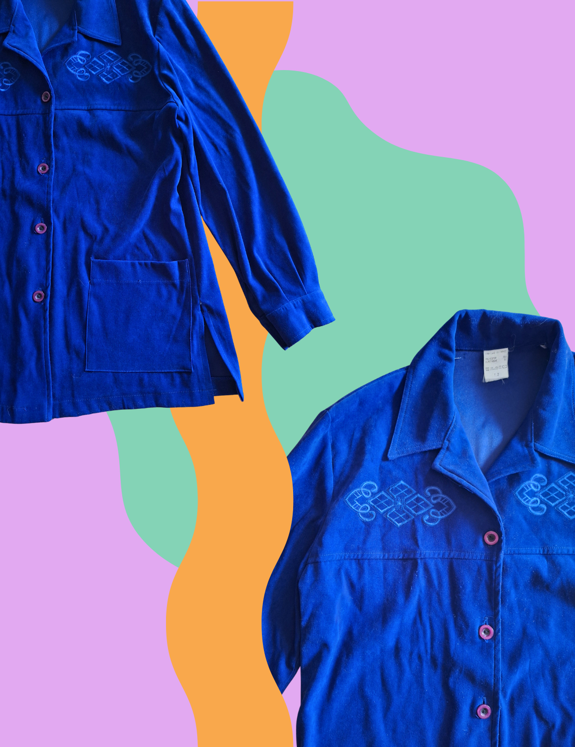 Veste bleue – Image 2