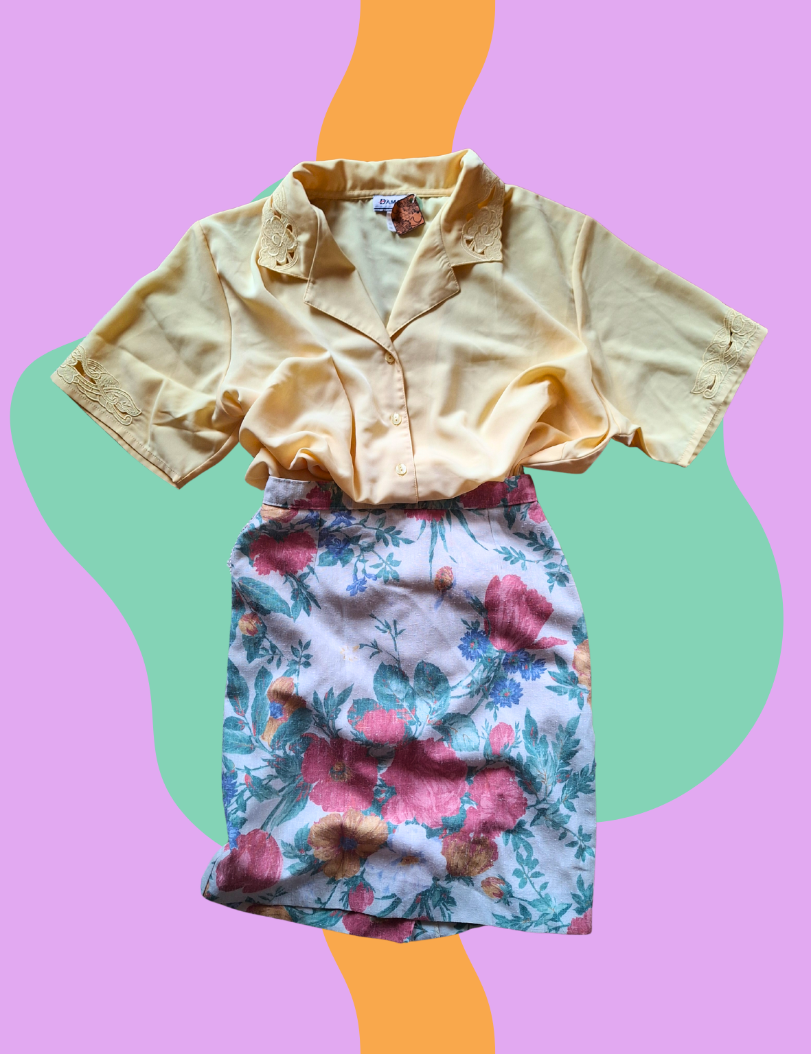 Jupe fleurs – Image 3